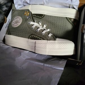 Converse Chuck Taylor All Star Lift Platform High Autumn Embroidery